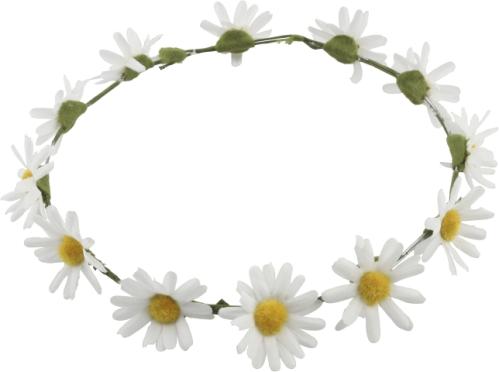 Midsommarkrans med prästkragar - Ø19 cm - www.frokenfraken.se