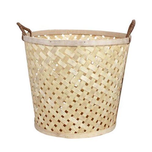 Konad Korg m. Handtag Ida Stor Natur - Ø 30 x 25 cm - www.frokenfraken.se