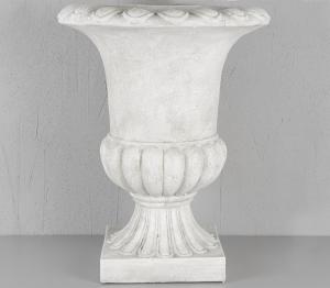 Kruka - Pokal Vit - 60cm - www.frokenfraken.se