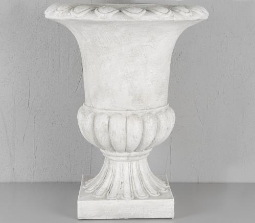 Kruka - Pokal Vit - 60cm - www.frokenfraken.se