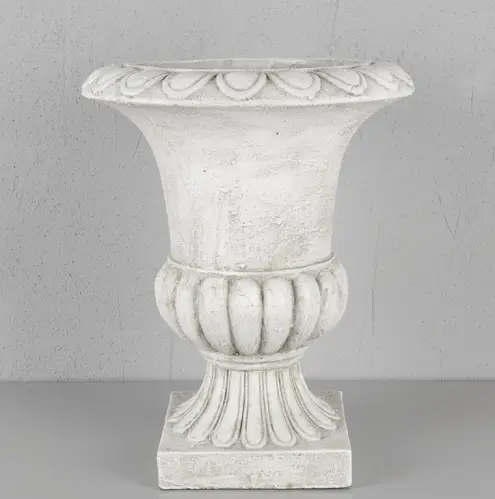Kruka - Pokal Vit - 45cm - www.frokenfraken.se
