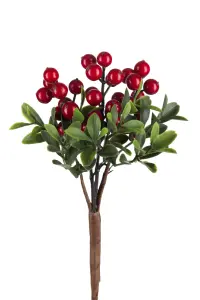 Bärkvist - Lingon - Röd - 20 cm - www.frokenfraken.se