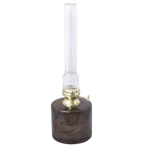 Fotogenlampa - Elvira Stor - Brun - Ø10 x H30 cm - www.frokenfraken.se