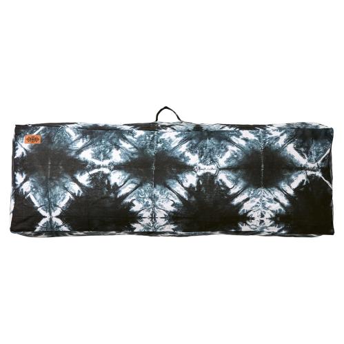 Ryggdyna till lastpall - Svart/vit - 117 x 40 cm - www.frokenfraken.se