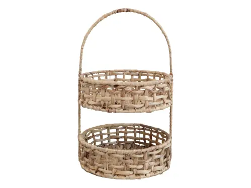 Korg - 2 våningar - Natur - 24 x 38 cm - www.frokenfraken.se
