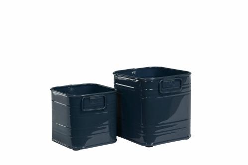 Kruka Kvadrat Emalj Depth - 2 storlekar - www.frokenfraken.se