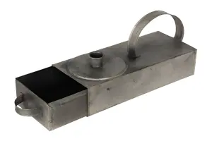 Ljushållare - Med låda - Kronljus - 21 x 10 x 11 cm - www.frokenfraken.se