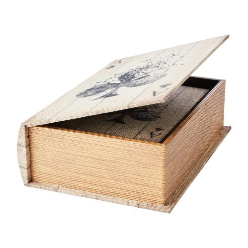 Förvaringsbok - Boklåda - 2 storlekar - Svart - 27 x 19 x 8 cm - www.frokenfraken.se