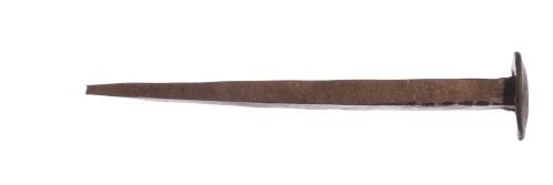 Spik - Väggkrok - Koppar - 8,5cm - www.frokenfraken.se
