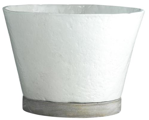 Kruka - Raw Wood - 28 cm - www.frokenfraken.se
