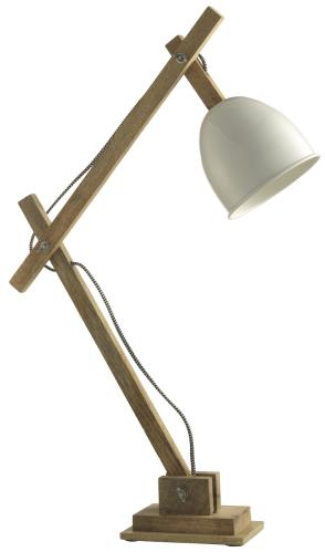Bordslampa - Wood & White - www.frokenfraken.se
