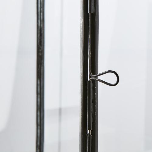 Lykta L - Svart - 21 x 21 x 58 cm - www.frokenfraken.se