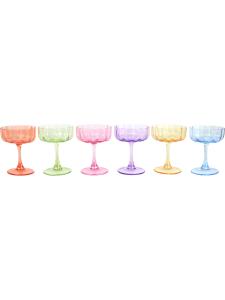 Cocktailglas/Vinglas - 6 färger - Ø10 x 13 cm - www.frokenfraken.se