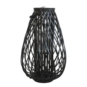 Lykta - Svart - 70 x Ø45 cm - www.frokenfraken.se