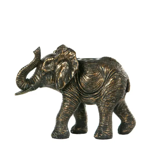Elefant - Elefantljusstake för vanliga ljus