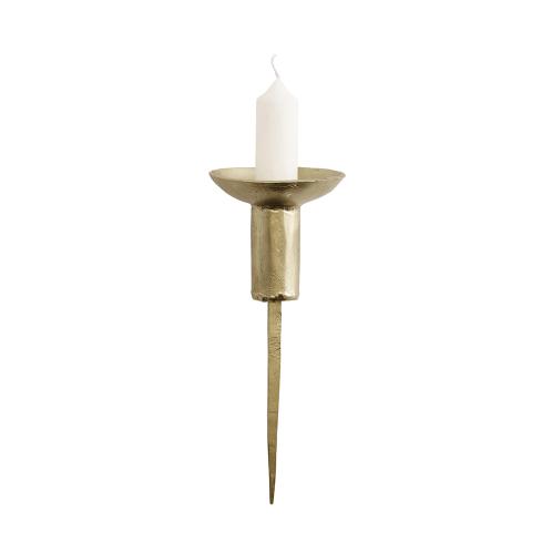 Ljushållare - Spik - Mässing -17cm - www.frokenfraken.se