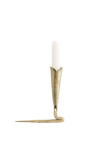 Ljushållare - För vägg - Guld - 15 cm - www.frokenfraken.se
