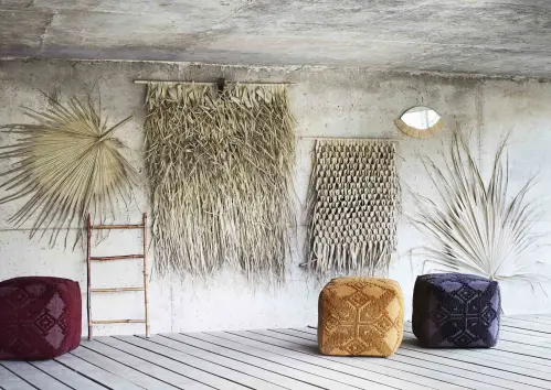 Wall Deco - Palm Leaf - 120 x 150 cm - www.frokenfraken.se