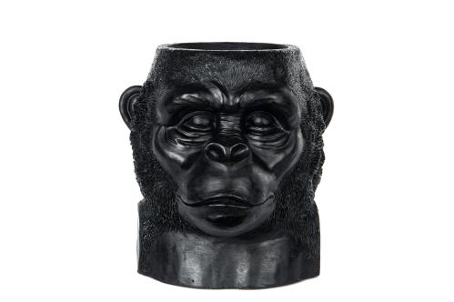 Kruka - Big Gorilla - Svart/Brun - 27 cm - www.frokenfraken.se