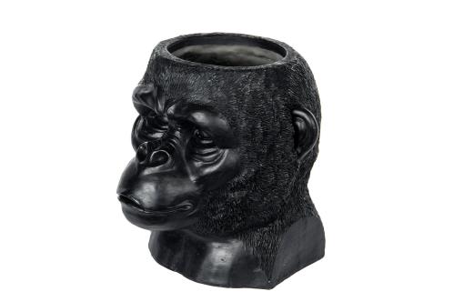 Kruka - Big Gorilla - Svart/Brun - 27 cm - www.frokenfraken.se