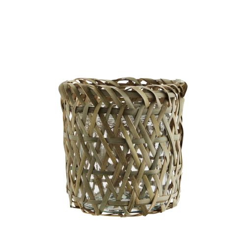 Kruka - Bambu - Ø14 x 16 cm - www.frokenfraken.se