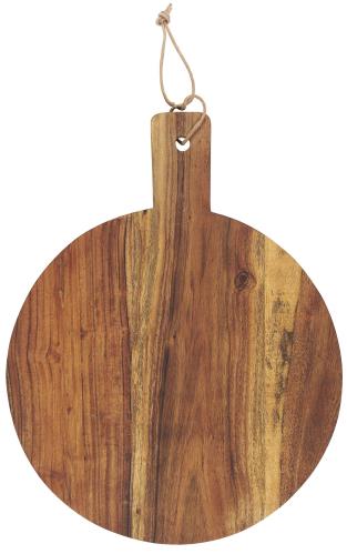 Skärbräda oljad acaciaträ - 42,5 X 33 X 1,5 CM - www.frokenfraken.se