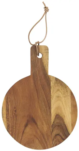 Skärbräda oljad acaciaträ - 28 X 20,5 X 1,5 CM - www.frokenfraken.se