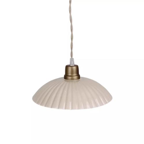 Taklampa - Fönsterlampa - Ingrid - Beige - Ø23,5 x 3,5 cm - www.frokenfraken.se