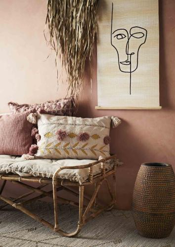 Wall Deco - Palm Leaf - 45 x 55 cm - www.frokenfraken.se