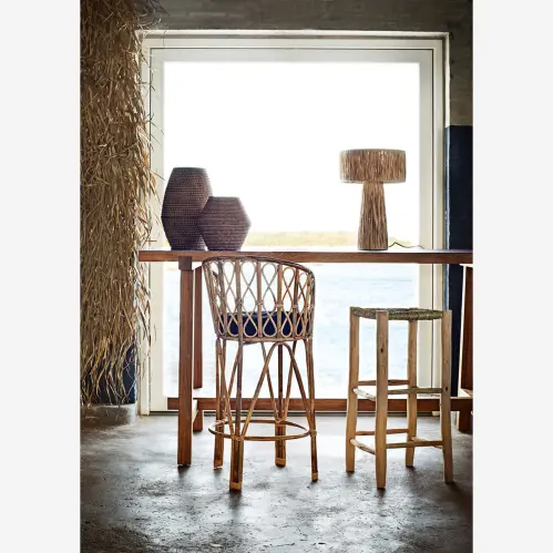 Wooden Bar Stool - 2 st - 80 cm - www.frokenfraken.se