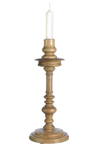 Ljusstake - Wood - 30cm - www.frokenfraken.se