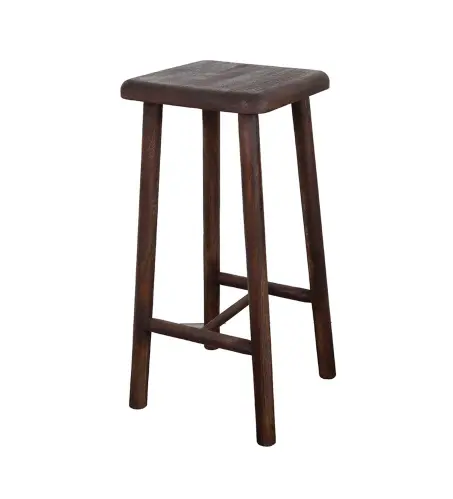 Barstol/Barpall - Trä Brun - Luke - 65 cm - www.frokenfraken.se