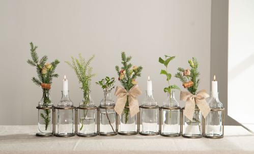 Hänge - Rosett - Metalino - Guld - 1st - 10 x 12 cm - www.frokenfraken.se