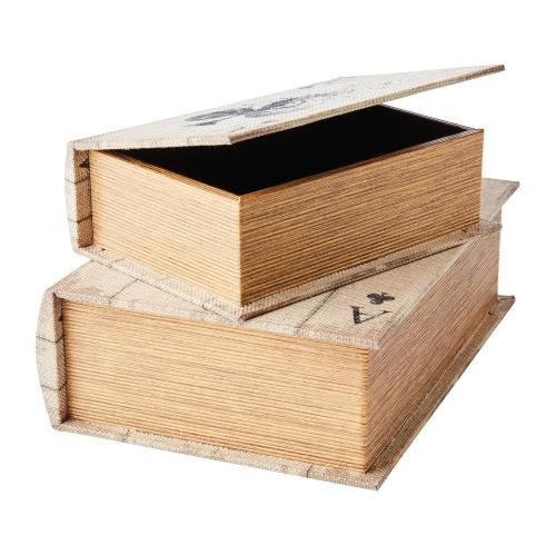 Förvaringsbok - Boklåda - 2 storlekar - Svart - 27 x 19 x 8 cm - www.frokenfraken.se