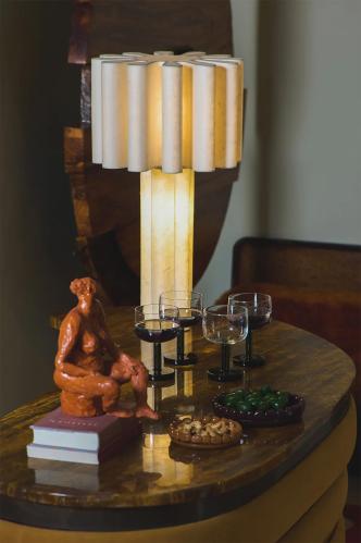 Bordslampa - Heidi - Offwhite - 55 cm - www.frokenfraken.se