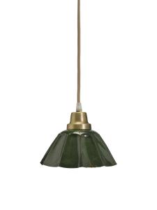 Fönsterlampa - Ester - Mörkgrön - 17 cm - www.frokenfraken.se