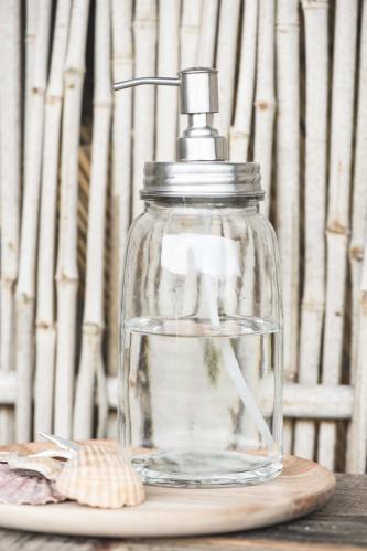Tvålpump stor 1 ltr - Ø10 X 25 CM - www.frokenfraken.se