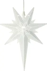 Adventsstjärna - Metall Betlehem - 35 cm - www.frokenfraken.se