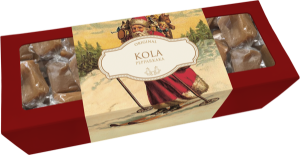 Kola i ask - Pepparkaka - 200g - 17 x 6 cm - www.frokenfraken.se