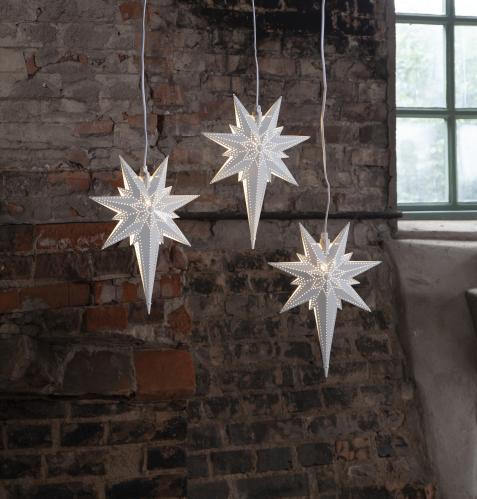 Adventsstjärna - Metall Betlehem - 35 cm - www.frokenfraken.se