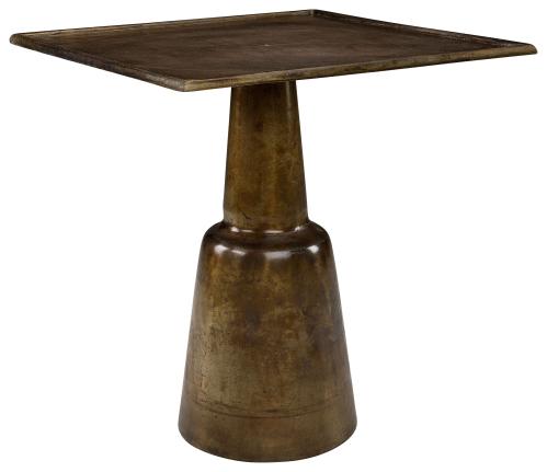 CHLOÉ café table square vintage brass - www.frokenfraken.se