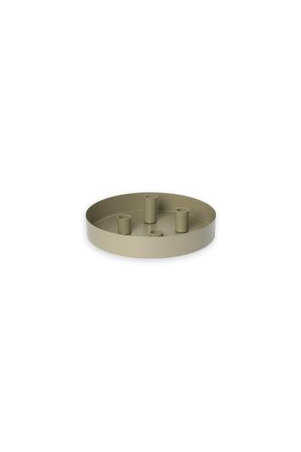 Bordsljusstake - SUND - 4 ljus magnet - Grön - Ø34 cm - www.frokenfraken.se