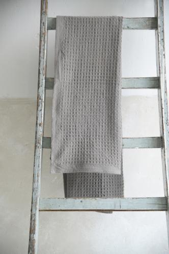 Handduk - För badrummet - Mörkgrå - 70 x 140 cm - www.frokenfraken.se