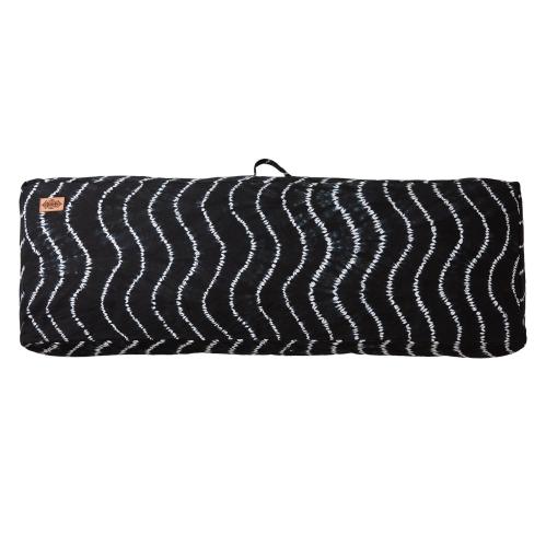Ryggdyna till lastpall - Svart/vit - 117 x 40 cm - www.frokenfraken.se