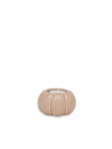 Ljuslykta - Pumpa - Beige Fenja - Ø8,5 x 4,5 cm - www.frokenfraken.se