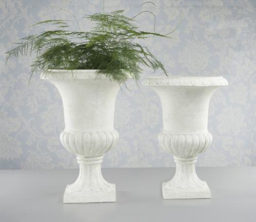 Kruka - Pokal Vit - 50 x 66 cm - www.frokenfraken.se