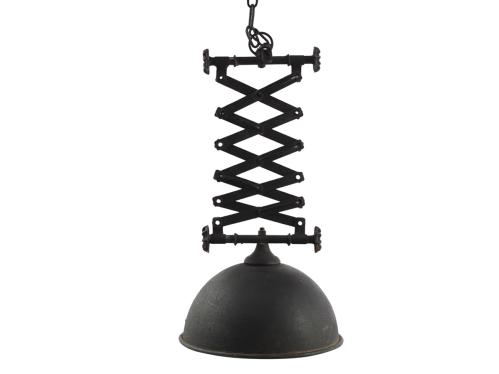 Taklampa - Factory - Dragspel - Antik Svart - Ø32 cm - www.frokenfraken.se