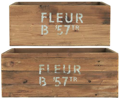 låda set 2st med text - 52 X 35 X 20 CM - www.frokenfraken.se