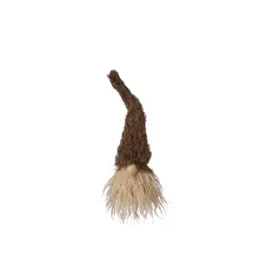 Tomte - Brun - 10 x 34 cm - www.frokenfraken.se