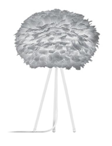 Eos Grey - Fjäderlampa Medium - 45 cm - www.frokenfraken.se